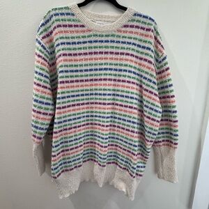 Cozy colorful sweater